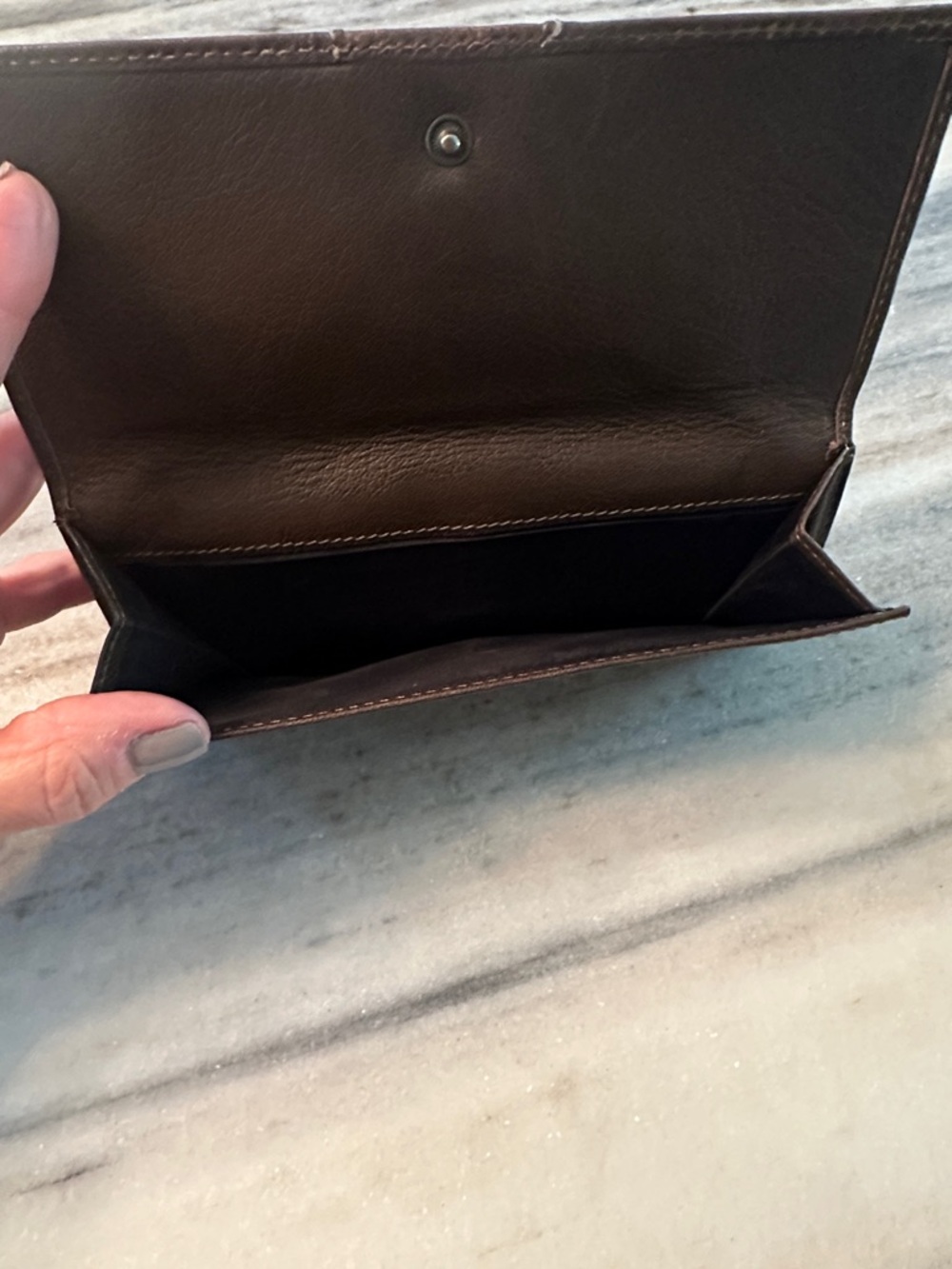 VINTAGE YSL TRI FOLD WALLET - Picture 4 of 7